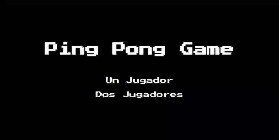 Juego Pong